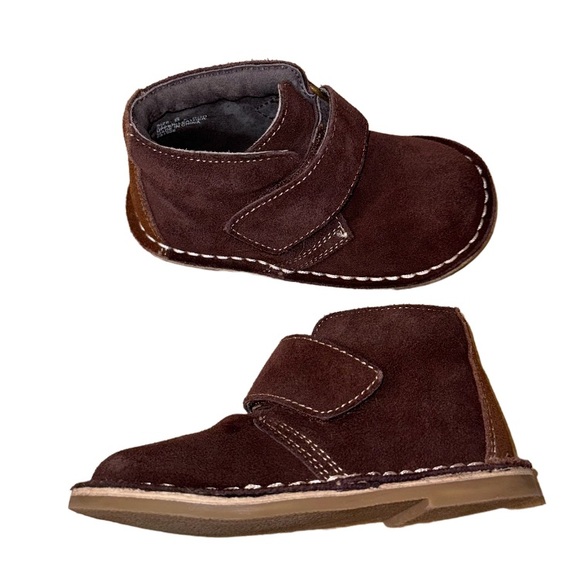 Mint! L’amour boys brown suede boots size 9 8.5 - Picture 8 of 14